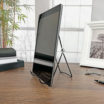 GIBSON HOLDERS 6AC Adjustable Black Wire Display Easel, 3.5" W x 4.5" D x 9.25" H - size: 1-Pack