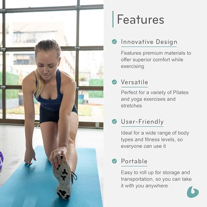 Aeromat Pilates and Yoga Mat, Blue, Balanced Body Extra-Thick Floor Mat - color: Blue