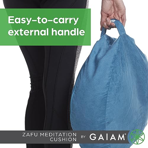 Gaiam Ergonomic Buckwheat - color: Purple | Zafu