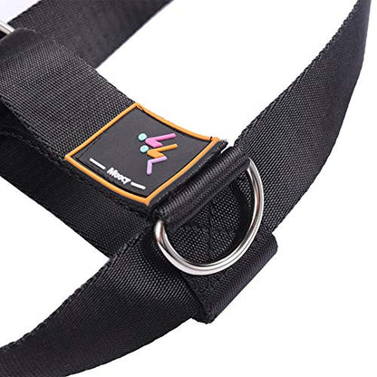 2-Pack Foot Strap for Cable Machine Fitness Attachment Shoe Workout Straps - color: Black 2 Pack