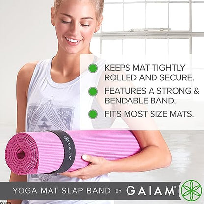 Gaiam Yoga Mat Strap Slap - size: 1 EA (Pack of 12)