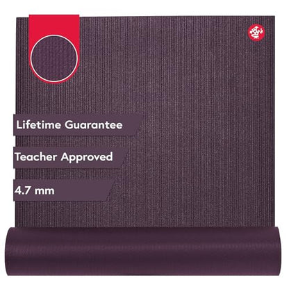 Manduka PROlite Yoga Mat 4.7mm | Lifetime Durability | Hygienic Construction | Teacher Approved - color: Indulge, size: 71" x 24"