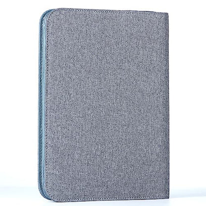 Lanxivi Fountain Pen Case Black Gray Coffee Style PU Leather 48 12 - color: Gray-48 slot