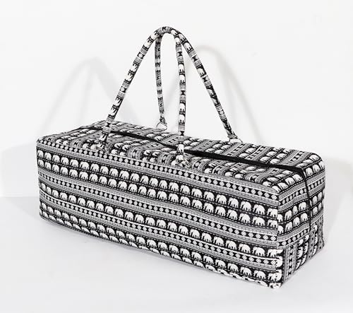 COZY TRENDS Yoga Bag with Storage Pockets – 27"x8" Large Mat Carrier Tote – Lightweight, Durable, and Stylish for Yoga & Pilates Gear - style: Style 2