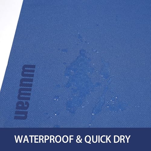 Yoga kneeling mat, 1.5inch Thick,Knee Push-ups, Plank Support & Yoga Elbows/Knees Mat Provides Cushion for Kneeling & Elbows - color: Dark blue