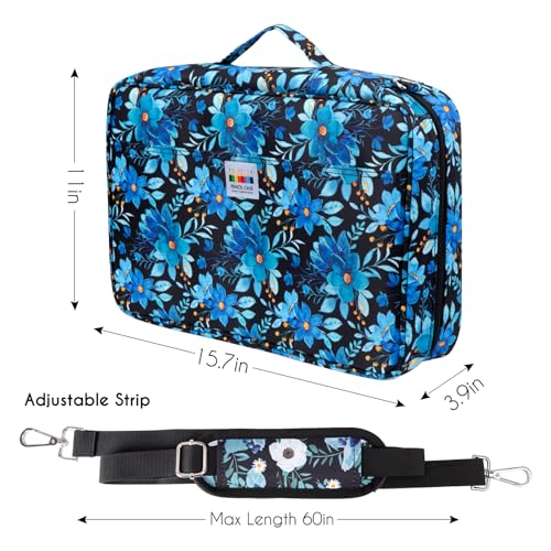 YOUSHARES Big Capacity Colored Pencil Case - 480 Slots large Pen Case Organizer with Multilayer Holder for Prismacolor Colored Pencils & Gel Pen (Orchid), Magnolia 01 - color: Magnolia 01
