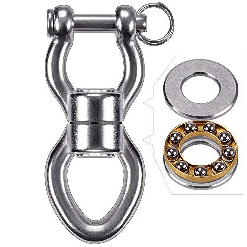 SELEWARE Heavy Duty Bearing Swing Swivel, 360° Rotation Hanging Accessory - color: Swivel (D) Only