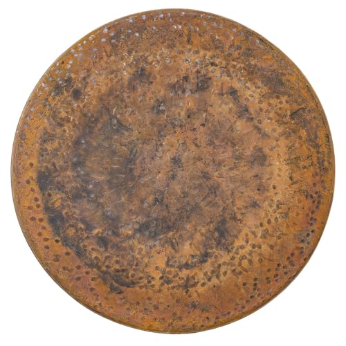 Unlimited Atlantis Gongs - Includes Gong, Mallet & Rope/Unlathed Bronze Gong W/Ancient Look/For Sound Healing, Meditation, & Yoga - size: 22"