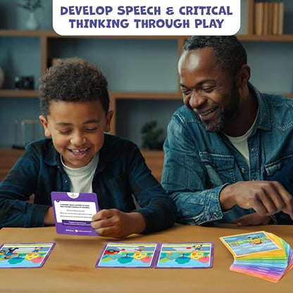 What Happens Next Game, Story Sequencing Cards for Speech Therapy Materials | 15 four-step stories with 4 scene action cards, esl teaching materials, articulation, phonological awareness, kindergarten