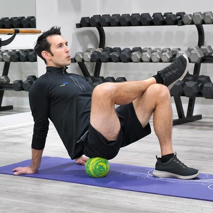 OPTP Posture Ball – Foam Mobility and Massage Ball, Green, 6" | Foam roller ball for massage, physical therapy & exercise, Mobility ball to release muscle tension & improve alignment - size: 6-Inch