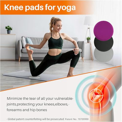 Yoga Knee Pad Cushion - color: Light Gray