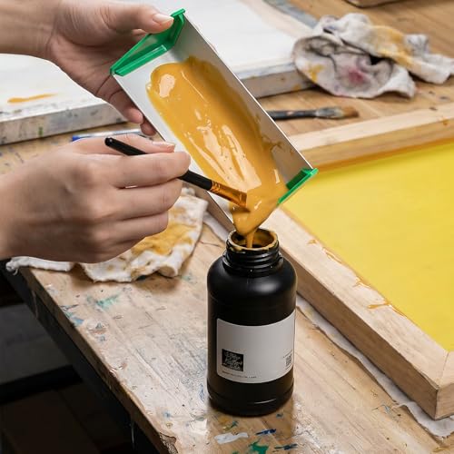 ZOOFOX 2 Pack Emulsion Scoop Coater for Screen Printing, 6" 12" Dual Edge Aluminum Silk Screen Scoop Coater for Silk Screen Printing Coating Tool, Screen Printing Supplies