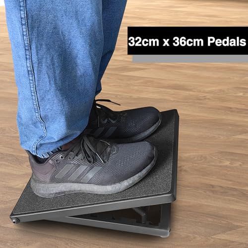 Professional Steel Slant Board Calf Stretcher Adjustable Balance Board with Non-Slip Surface for Ankle and Foot Stretching