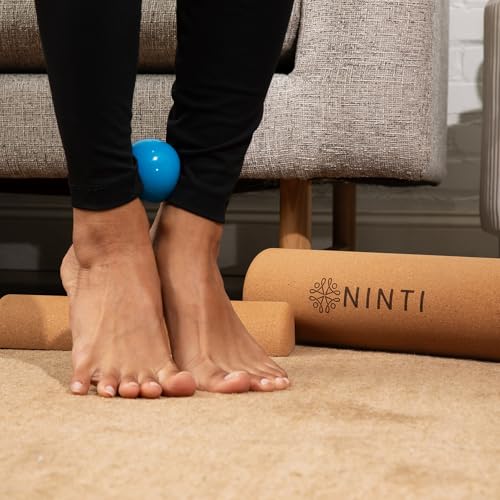 NINTI Premium Cork Balance Board for Foot Health & Ankle Strengthener
