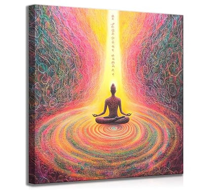 Kyczmys Chakra Chart Canvas Wall Art