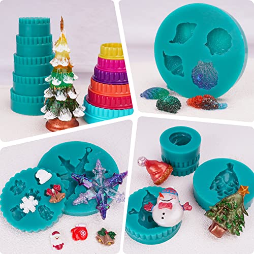 LET'S RESIN Super Elastic Silicone Mold Making Kit 10A | 70.5oz Jade Green Mold Making Liquid Silicone Rubber, Ideal for Casting Resin Molds/Silicon Molds/Candle Molds/Silicon Inlay