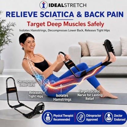 IdealStretch Leg Stretcher Hamstring Stretcher Hip Stretcher Patented