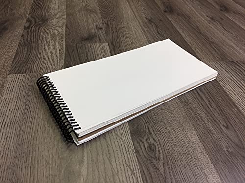 Design Ideation Quick Draw Book : Multi-Media Paper Drawing Book for Pencil, Ink, Marker and Charcoal. Great for Art, Design and Education. Ideal for Quick Drawing. Made in The USA. (6" x 12") (2)