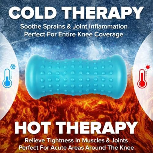 Vive Massage Ball Set (4 Piece) - Plantar Fasciitis Relief Foot Pain Hot | Cold Therapy - Heel Spur, Sore Muscle, Trigger Point, Back, Arm, Neck, Shoulder, Leg Circulation Roller