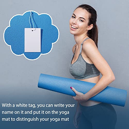 LEIFIDE 10 Pack Yoga Mat Bulk 68'' x 24'' x 4mm Thick Yoga Mat - color: Blue