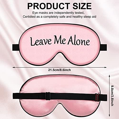 Geyoga 8 Pack Silk Funny Sleep Masks for Women Sleep, Elegant Colors - color: Elegant Colors