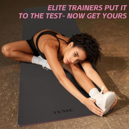 Thick Yoga Mat 72"x24"x0.4"