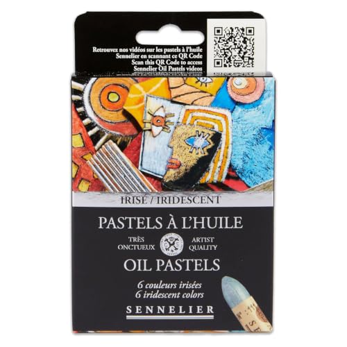 Sennelier Oil Pastels - Set of 6 Iridescent Colors