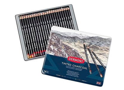 Tinted Charcoal 24 Tin - size: 1 Count (Pack of 24)