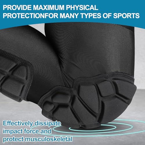 High-Density EVA Foam Padded Knee Calf Pads -Gym Knee Protectors, Non-Slip Sports Knee Guards for Running, Basketball, Fitness, and Workout for Men Women - size: XX-Large
