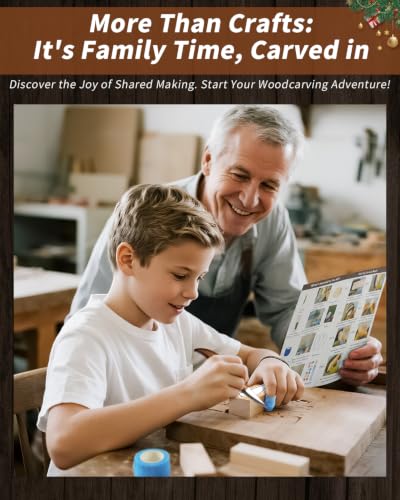 Wood Carving Hobby Kit for Adults & Teens, Beginner Whittling Craft Set | Comfort Bird Project, First-Time Practice, Step-by-Step Guide, Sharpening Tools, Finishing Supplies, Gift for Hobbyists - color: Brown(Bird Carving Kit)