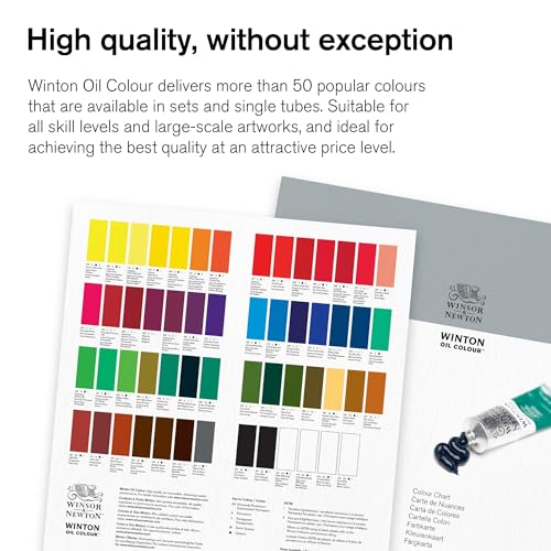 Winsor & Newton Winton Oil Color Paint, Basic Set, 10 x 21ml Tubes - style: Basic Set - 10 x 21ml