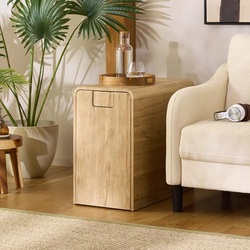 SEI Furniture - Sidekick Sport Equipment Rolling Rack - Transitional Design, Metal and Wood - Ideal for Bedroom, Living Room (HZ0123) - color: Oak