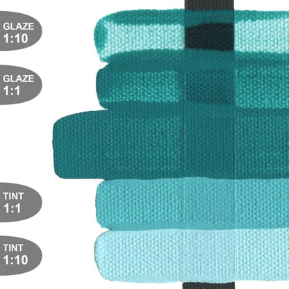 Golden Fluid Acrylics - Cobalt Turquois - 1 oz Bottle