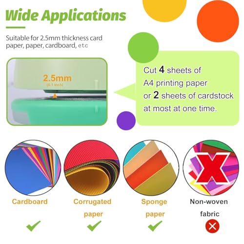 UCEC 2 Inch Circle Punch, Paper Punch, 2 Inch Hole Punch, Circle Hole Punch Cutters for Paper Crafts DIY Handmade Crafting Scrapbook Tools Cards Arts Fun Projects - color: Circle, size: 2 Inch