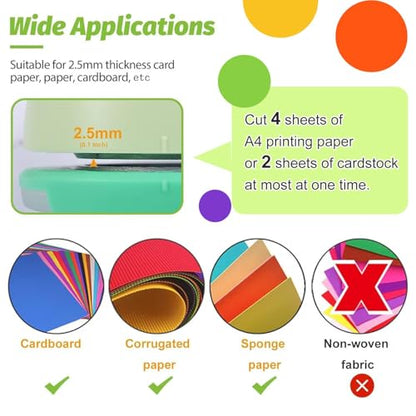 UCEC 2 Inch Circle Punch, Paper Punch, 2 Inch Hole Punch, Circle Hole Punch Cutters for Paper Crafts DIY Handmade Crafting Scrapbook Tools Cards Arts Fun Projects - color: Circle, size: 2 Inch