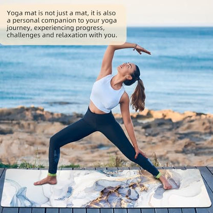 FOLAI Extra Thick Yoga Mat 6mm - color: ink