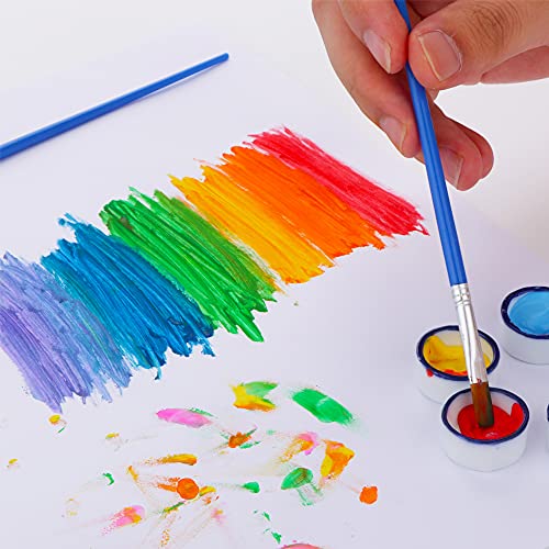 9 Pcs Small Ceramic Paint Palette Bowl Glazed Watercolor Painting Dish for Oil Acrylic Watercolor Gouache