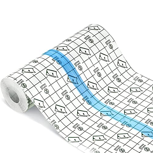 Waterproof Bandages Transparent Film Dressing, Second Skin Healing Protective, Clear Adhesive Bandages Shower Shield Dressing Tape for Tattoos Aftercare Swimming(6 Inch x 2 Yard) - size: 6 Inch x 2 Yard