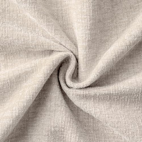 MIULEE Soft Chenille Throw Pillow Covers Light Brown 16x16 Inch Pack of 2 | Modern Home Decor, Classic Decorative Pillows, Solid Dyed Cases, Boho Couch Cushion Covers for Sofa Bed Living Room - color: Light Brown, size: 16" x 16" (Pack of 2)