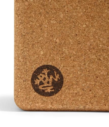 Manduka Yoga Block - Fine-Grain Block, Yoga Equipment, Home Gym Accessory, Pilates Tool, Lightweight for Travel, Extra Firm Workout Accessory with Comfortable Edges - size: 3" x 4" x 8.5"