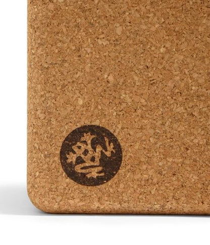 Manduka Yoga Block - Fine-Grain Block, Yoga Equipment, Home Gym Accessory, Pilates Tool, Lightweight for Travel, Extra Firm Workout Accessory with Comfortable Edges - size: 3" x 4" x 8.5"