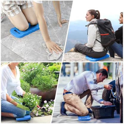 Altdorff Thick Kneeling Pad 2 Pack, Waterproof, Comfortable Garden Kneeling Pads Stain Resistant, Multi-Functional Kneeler Pad for Gardening, Baby Bath, Yoga, Praying and Exercise (Blue) - color: Blue
