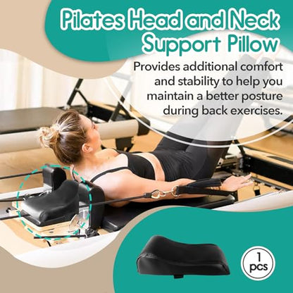 Pilates Reformer Head and Neck Support Pillow Cushion - style: 1 Pcs