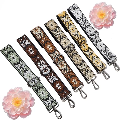 1.5" Wide Purse Strap Adjustable Replacement Gunmetal Hardware Long Crossbody Bag Strap for Thick Shoulder Bags Canvas Handbags Straps - color: Gunmetal Hardware-Light gary