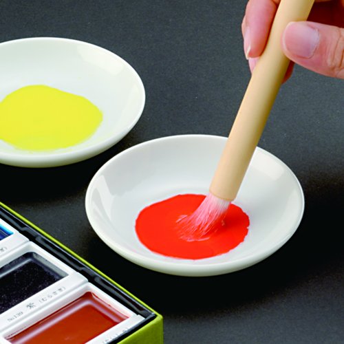 Kuretake Gansai Tambi Watercolor Paint Set, 36 Colors, Made in Japan | 36 vivid opaque colors, non-granulating pigment, large pans, palette & color chart, Professional Use, Artist Grade - style: 36 colors set