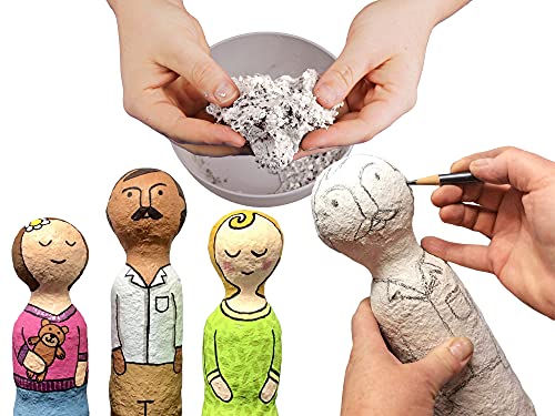 Activa CelluClay Instant Paper Mache, 2lb, Sculpting & Modeling Compound | Easy-to-use, no mess, just add water, air dry, for sculpture, mixed media, fine art, craft, décor, dioramas, masks, props - size: 2 pound
