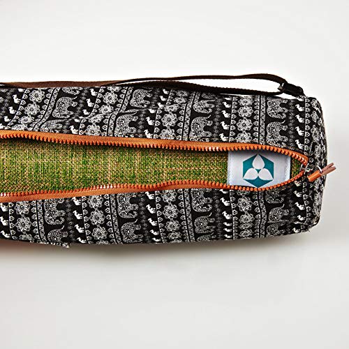 #DoYourYoga Full-Zip Exercise Yoga Mat Carry Bag with Multi-Functional Storage Pockets »Sunita« - color: WhiteElephant