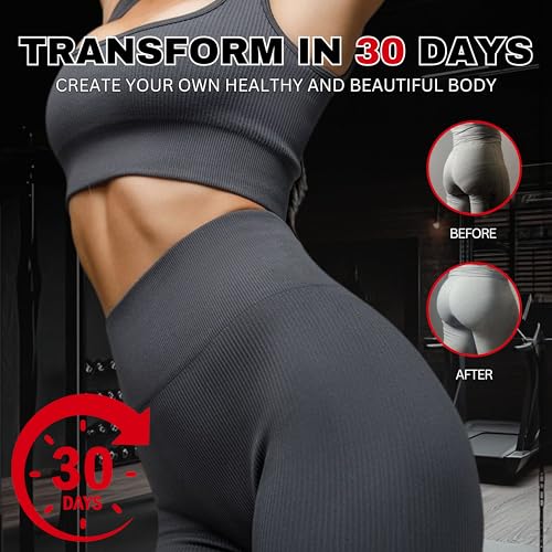 Multiple Lengths Fabric Resistance Bands Set – Short, Medium & Long Exercise Bands for Working Out – Non-Slip, Durable Exercise Bands for Stretching, Yoga, Home Fitness