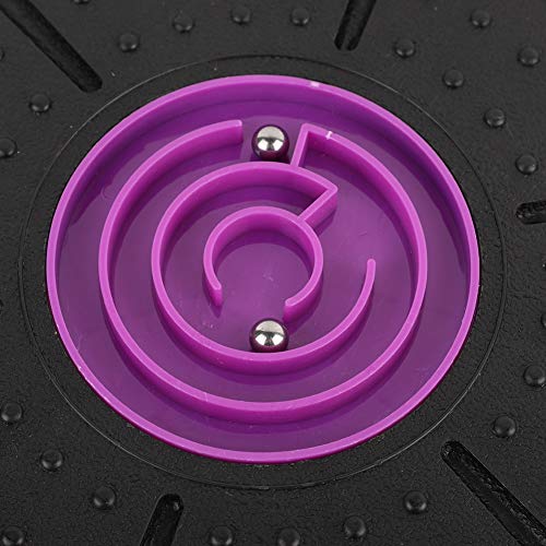 ZJchao Balance Board Kids, Balance Purple Labyrinth Wobble Board Yoga Training Fitness Exercise Stability Disc Fit for Home Office