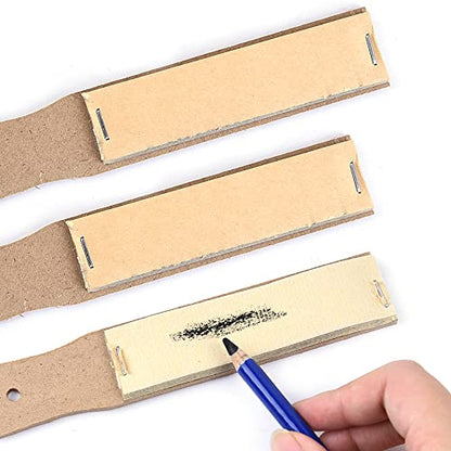 3pcs Sandpaper Sharpener 6.2x0.9 Sketch Drawing Sandpaper Colored Pencil Pastel Sticks Crayons Charcoal Sharpener Lead Pointer Art Drawing Tool 12sheets/pcs Artist Sketch Adult